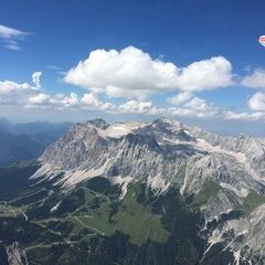 Verortung via Georeferenzierung der Kamera: Aufgenommen in der Nähe von Gemeinde Wildermieming, Österreich in 3000 Meter